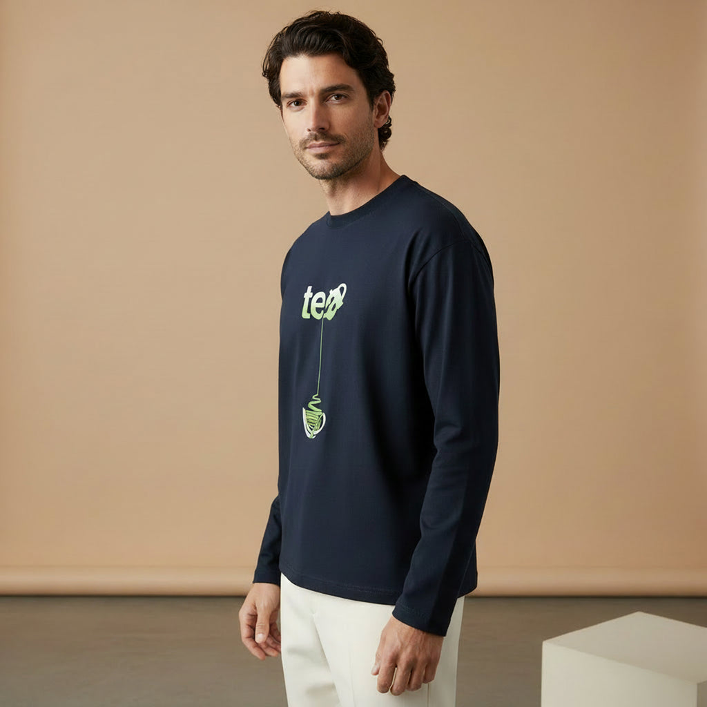 Tea Full Sleeve T-Shirt