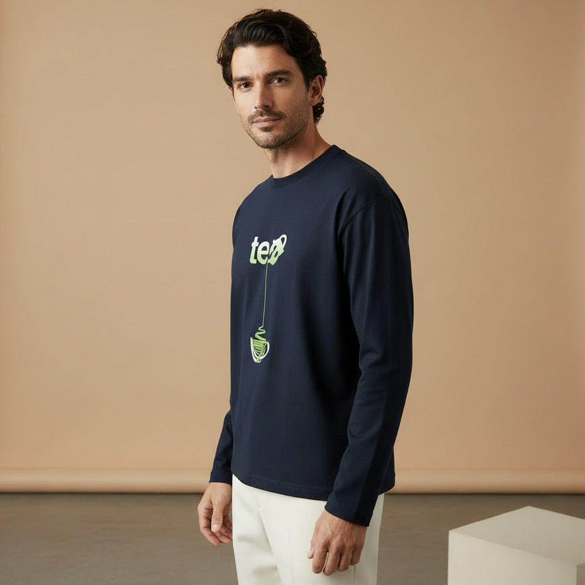 Tea Full Sleeve T-Shirt