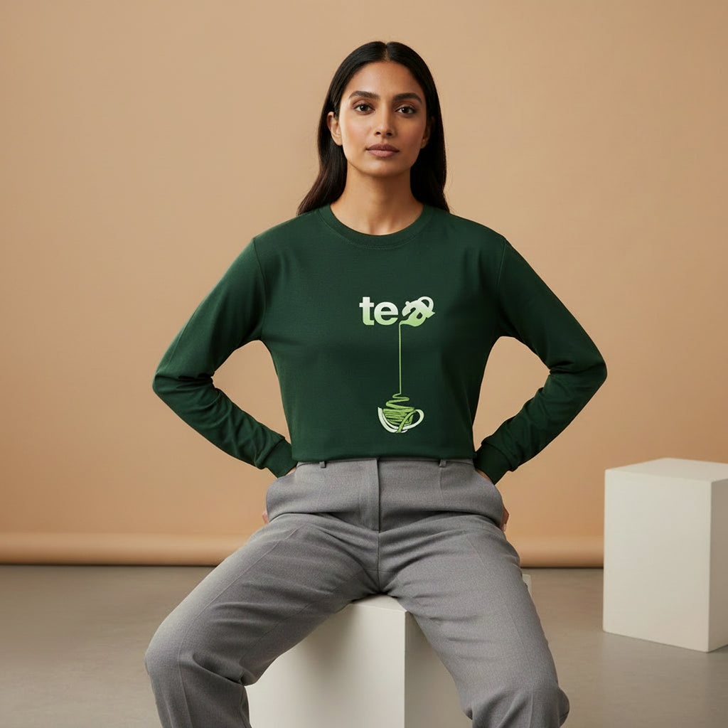 Tea Full Sleeve T-Shirt