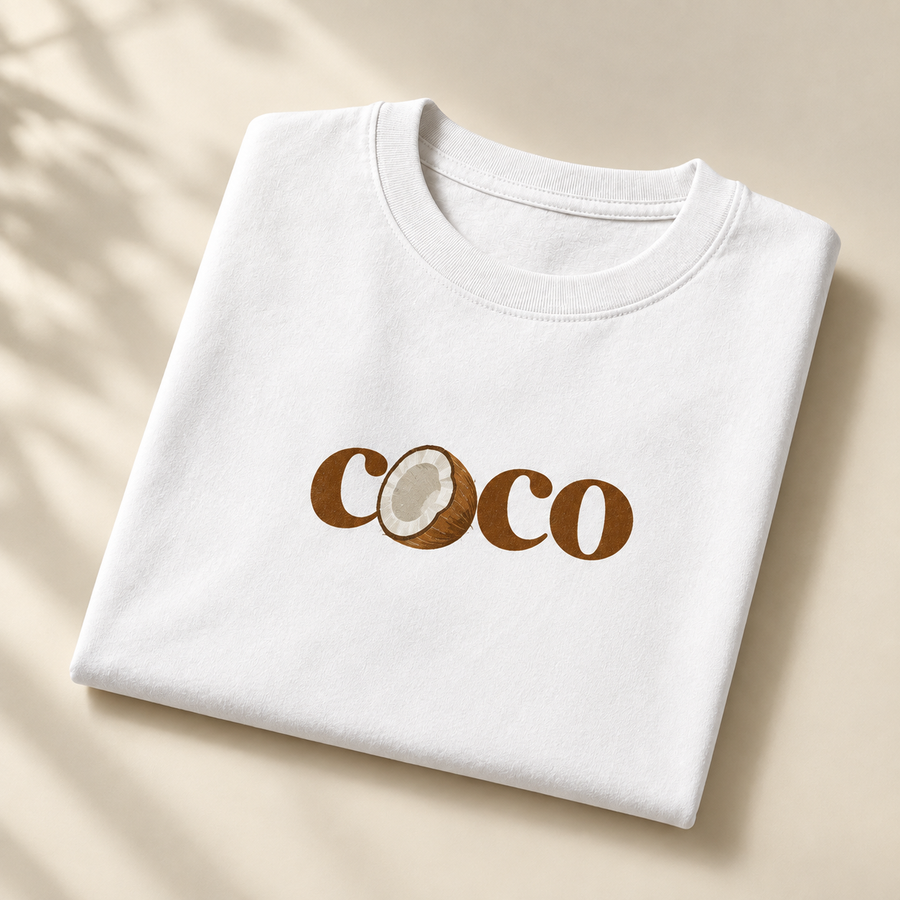Cocoa Premium White T-Shirt