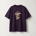 Man Artwork Purple T-Shirt