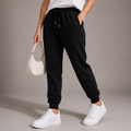 Female Premium Black Fit Joggers
