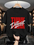 Think Different Premium Black Unisex T-Shirt