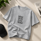 Style Grey Melange T-Shirt