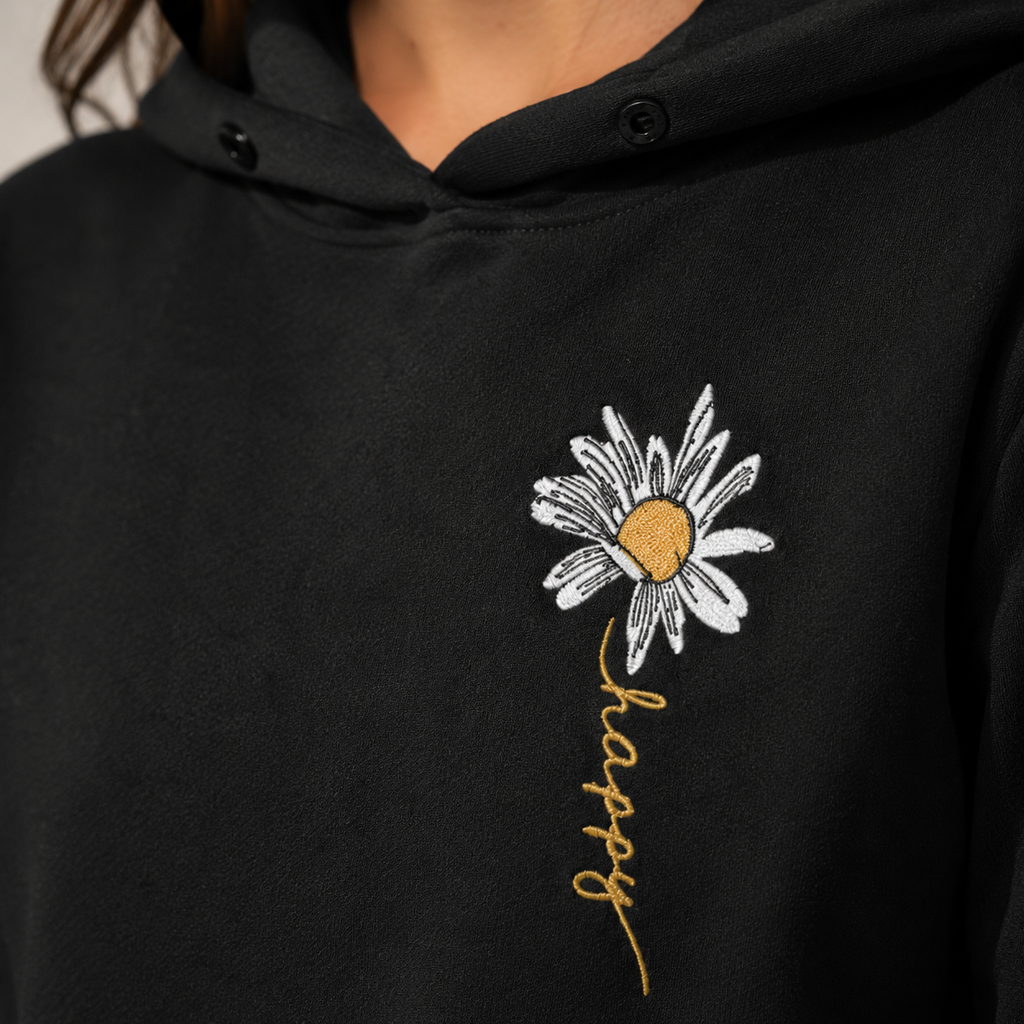Female Premium Cropped Hoodie