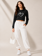 Female Essential Cropped Hoodie