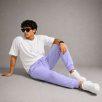 Male Premium Lavender Joggers