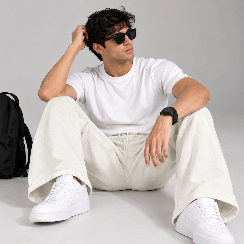 Male Off White Premium Sweatpants