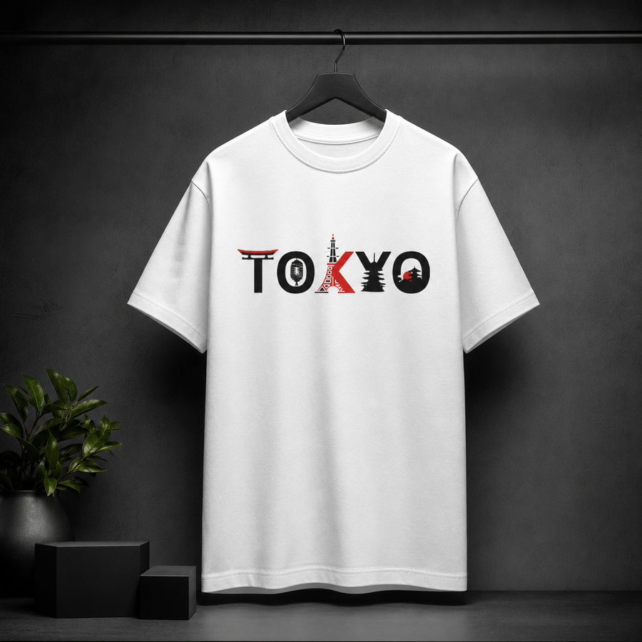 Tokya Premium White T-Shirt